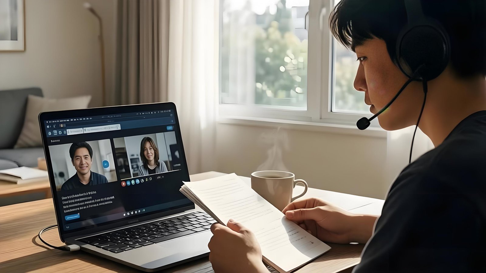 线上课程示意图